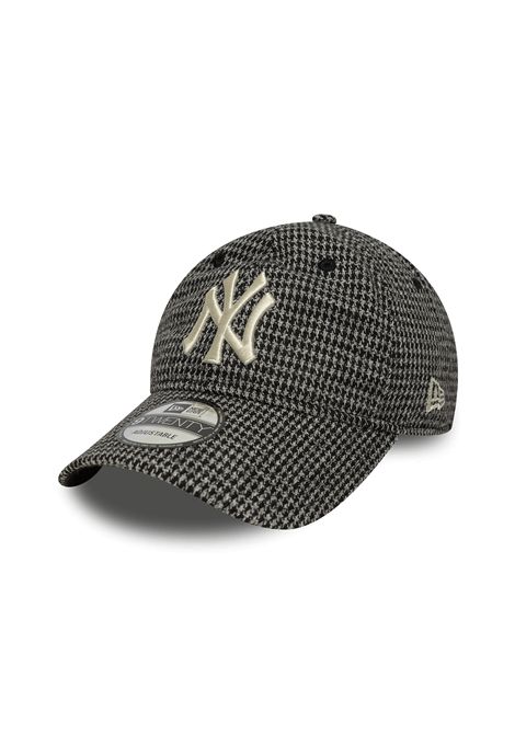 Cappello New Era 9TWENTY New York Yankees MLB Houndstooth Nero Unisex NEW ERA | Cappelli | 60691222-